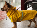 Dog Raincoat with Reflective Strip