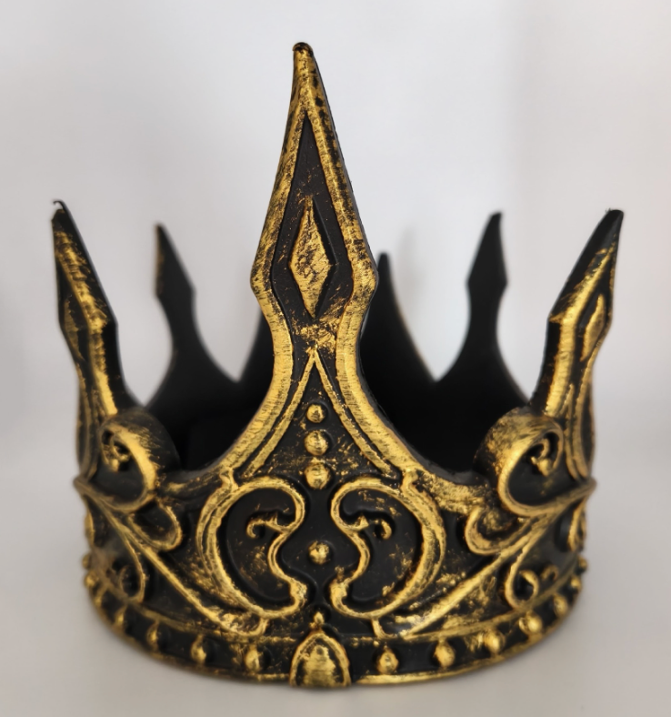 Cosplay King Crown – PU Foam Medieval Royal Crown