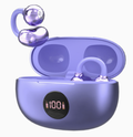 Clip-On Wireless Bluetooth Earphones - Purple