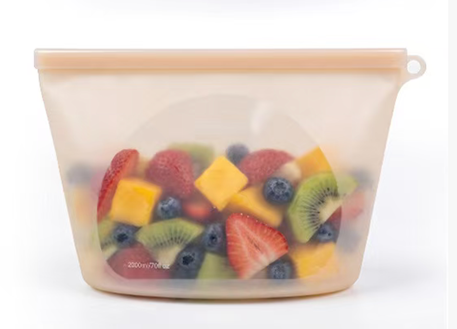 Food-Grade Silicone Reusable Storage Bags