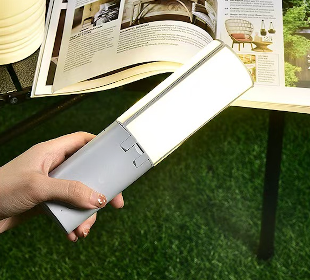 Multifunctional Portable Camping Lamp - Foldable LED Light
