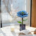 3D Wooden Peony Flower Puzzle - Decorative Art Piece