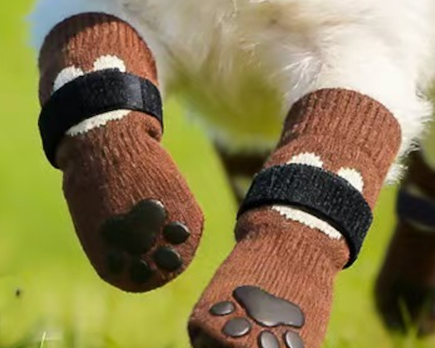 Anti-Slip Pet Socks with Adjustable Straps
