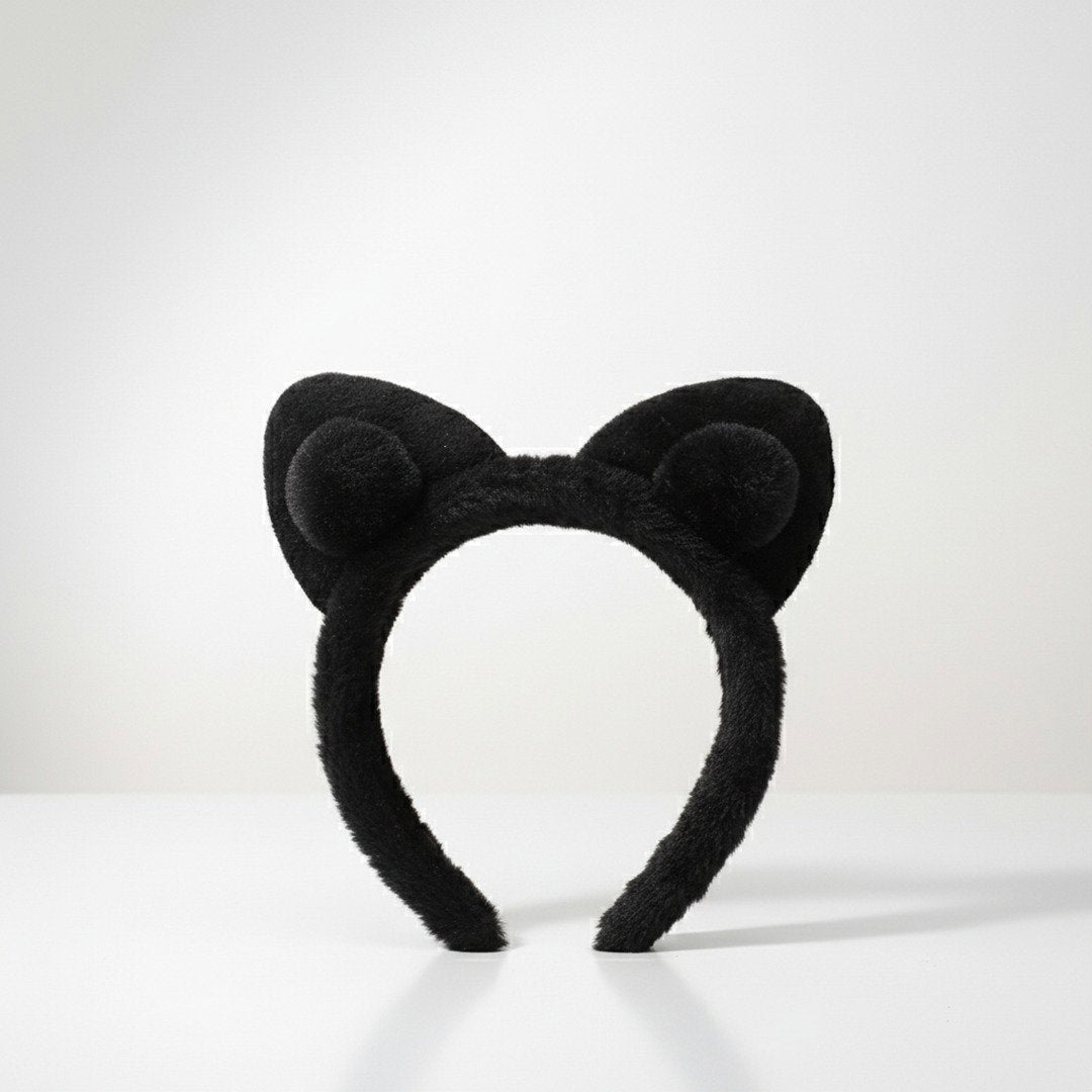 Cute Plush Cat Ear Headband