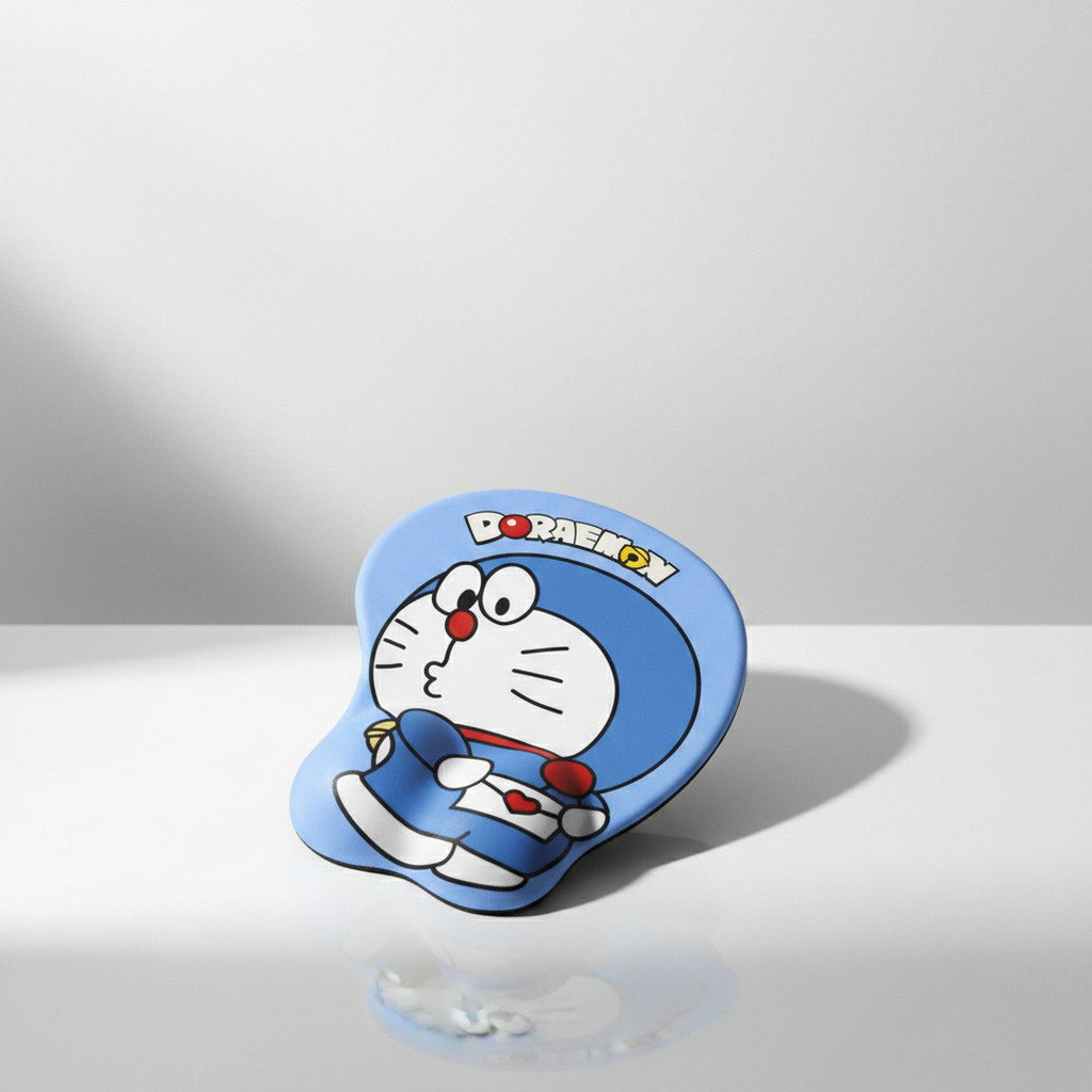 Doraemon Ergonomic Mouse Pad with Wrist Rest