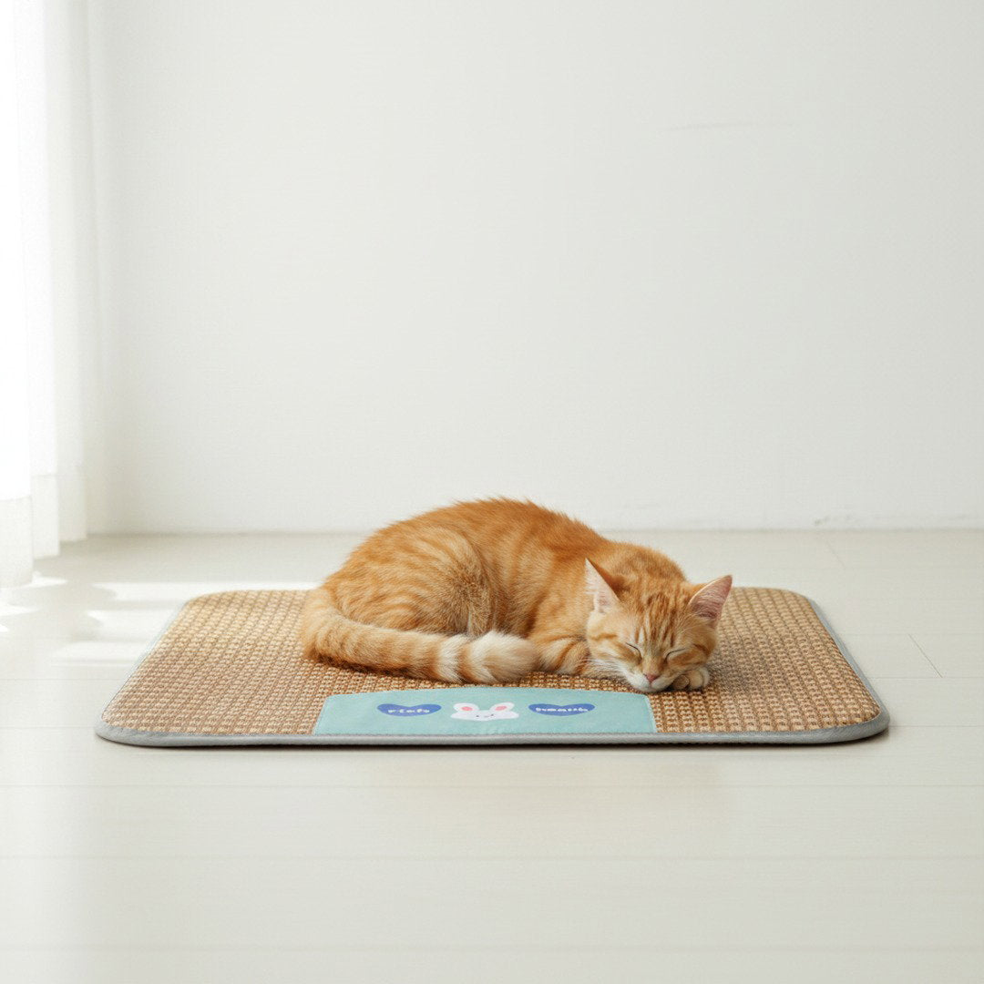 Pet Cooling Mat - Breathable Summer Sleep Pad for Dogs & Cats