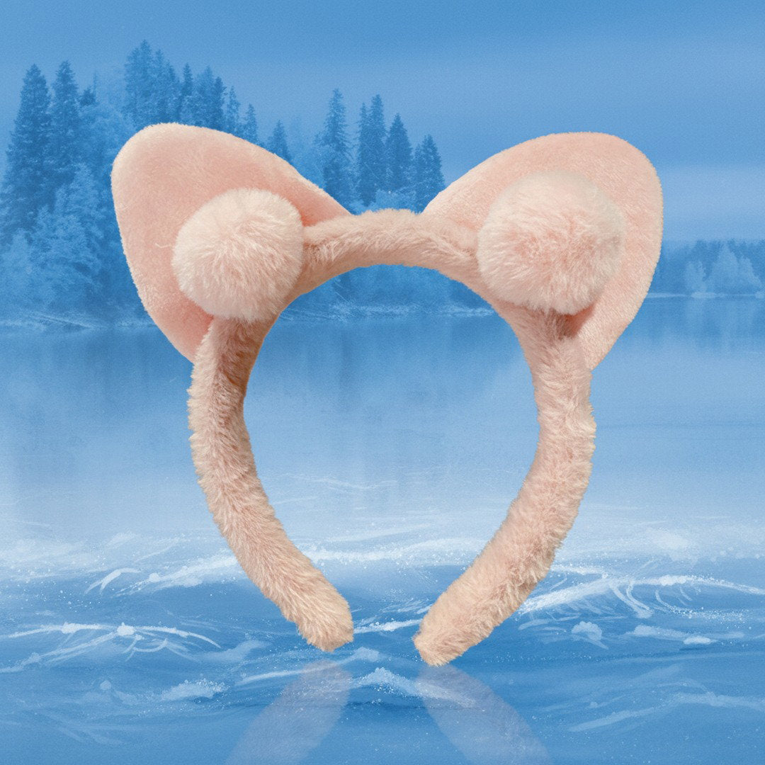 Cute Plush Cat Ear Headband